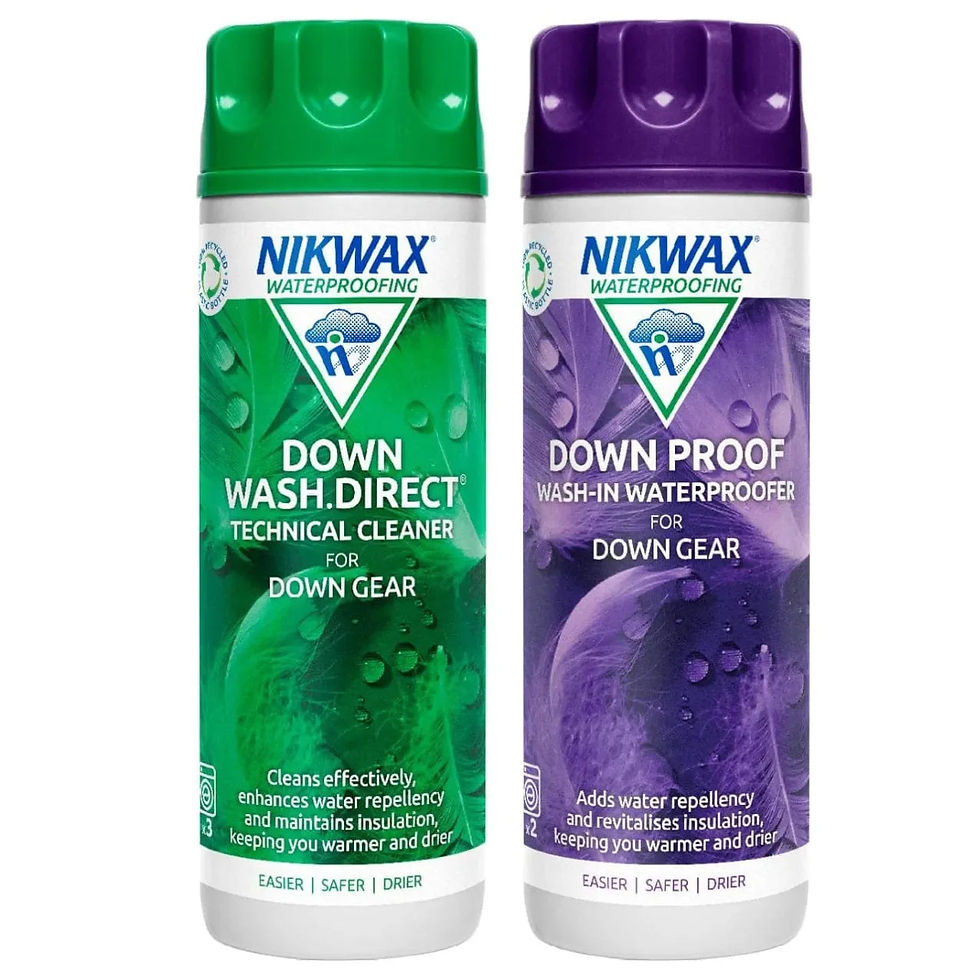 Nikwax Down Proof / Downwash Direct Twin Pack 300ml