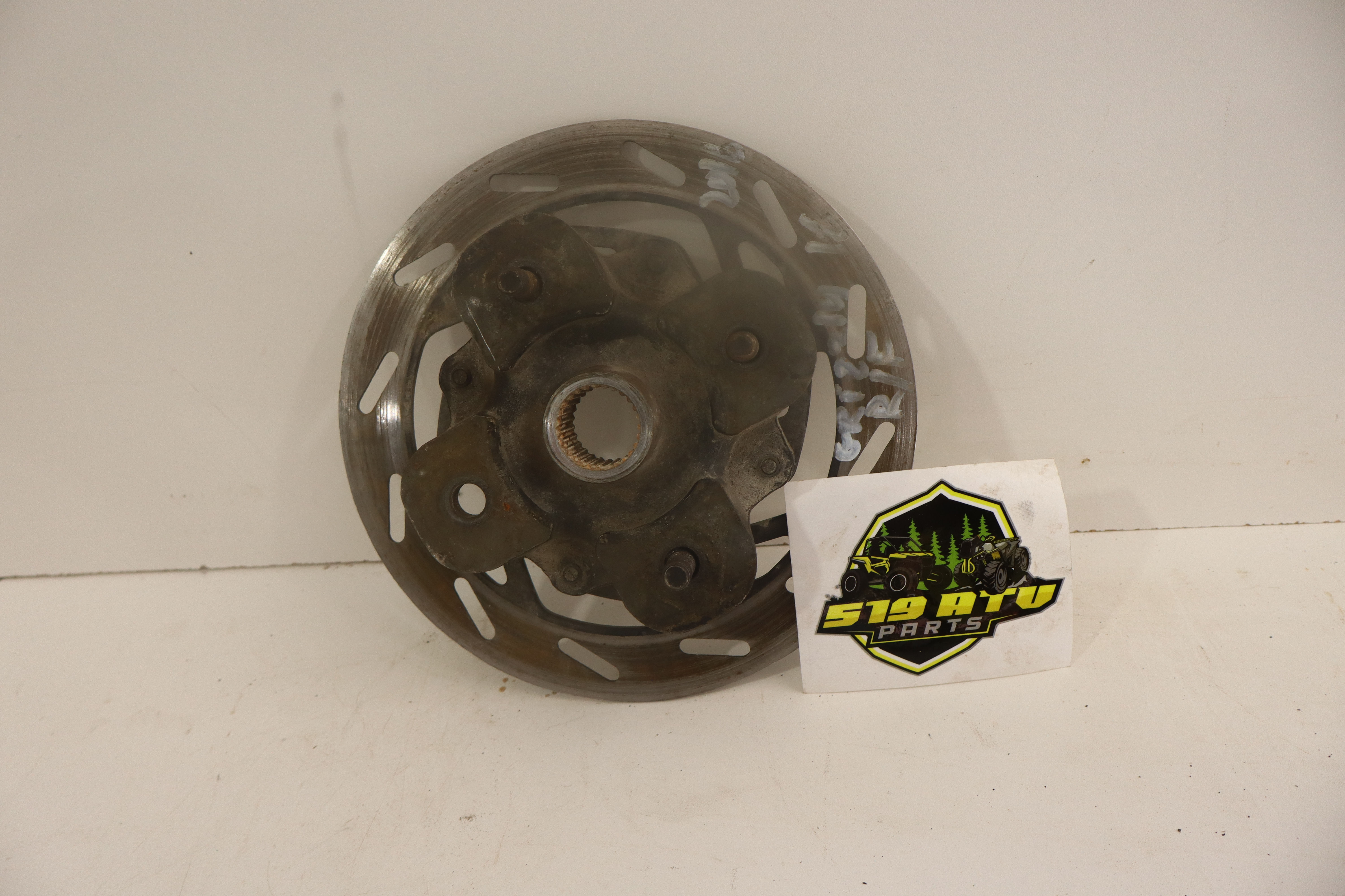 2016 Yamaha Grizzly Right Front Rotor And Hub