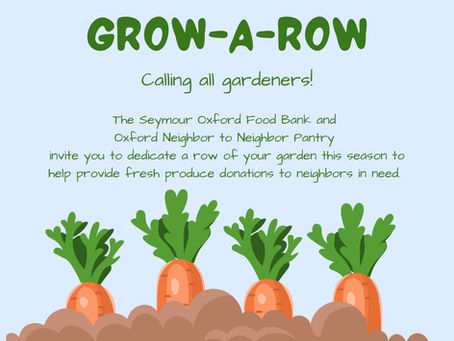 🌱 Grow a Row for Your Neighbors! 🌱