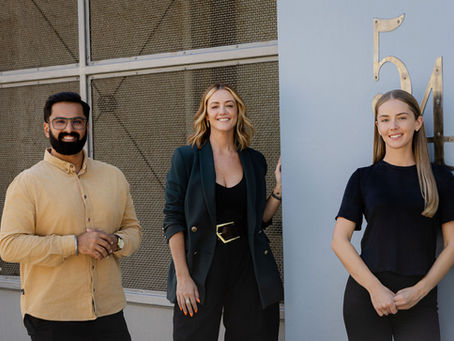 Littlespring Finance team Kate Garrett, Sonu Singh and Kate Eagleton