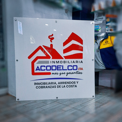 Aviso Neon flex, aviso acrílico, avisos exteriores, avisos en barranquilla