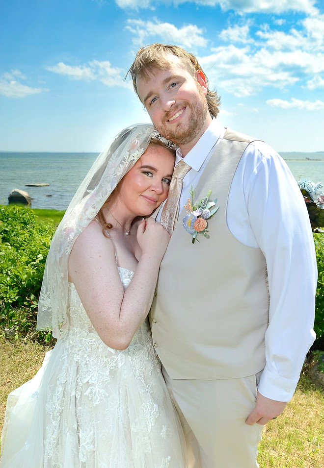 beach-wedding-beautiful-bride-and-groom-