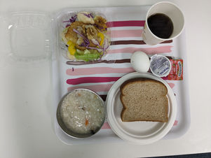                  8월8일 아침 점심 메뉴