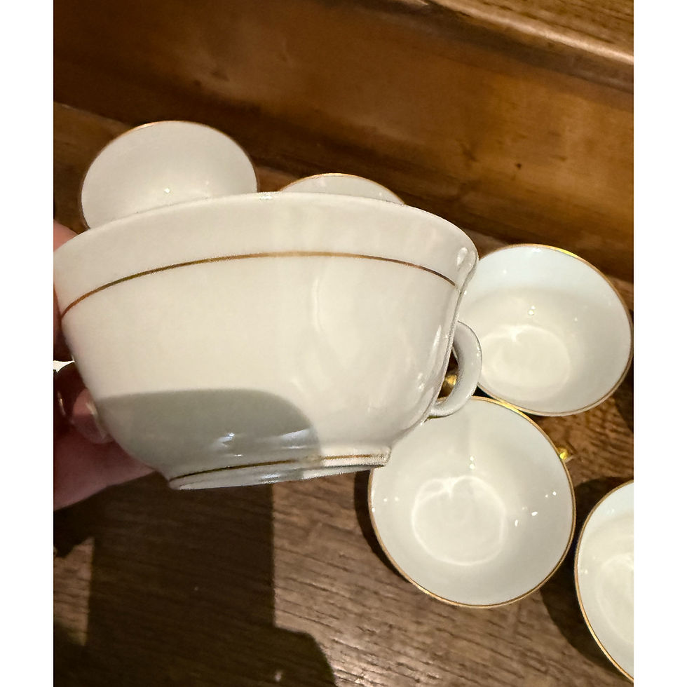 Miniatura: Service de table Bernardaud / Christofle  Palmyre 101 pièces 