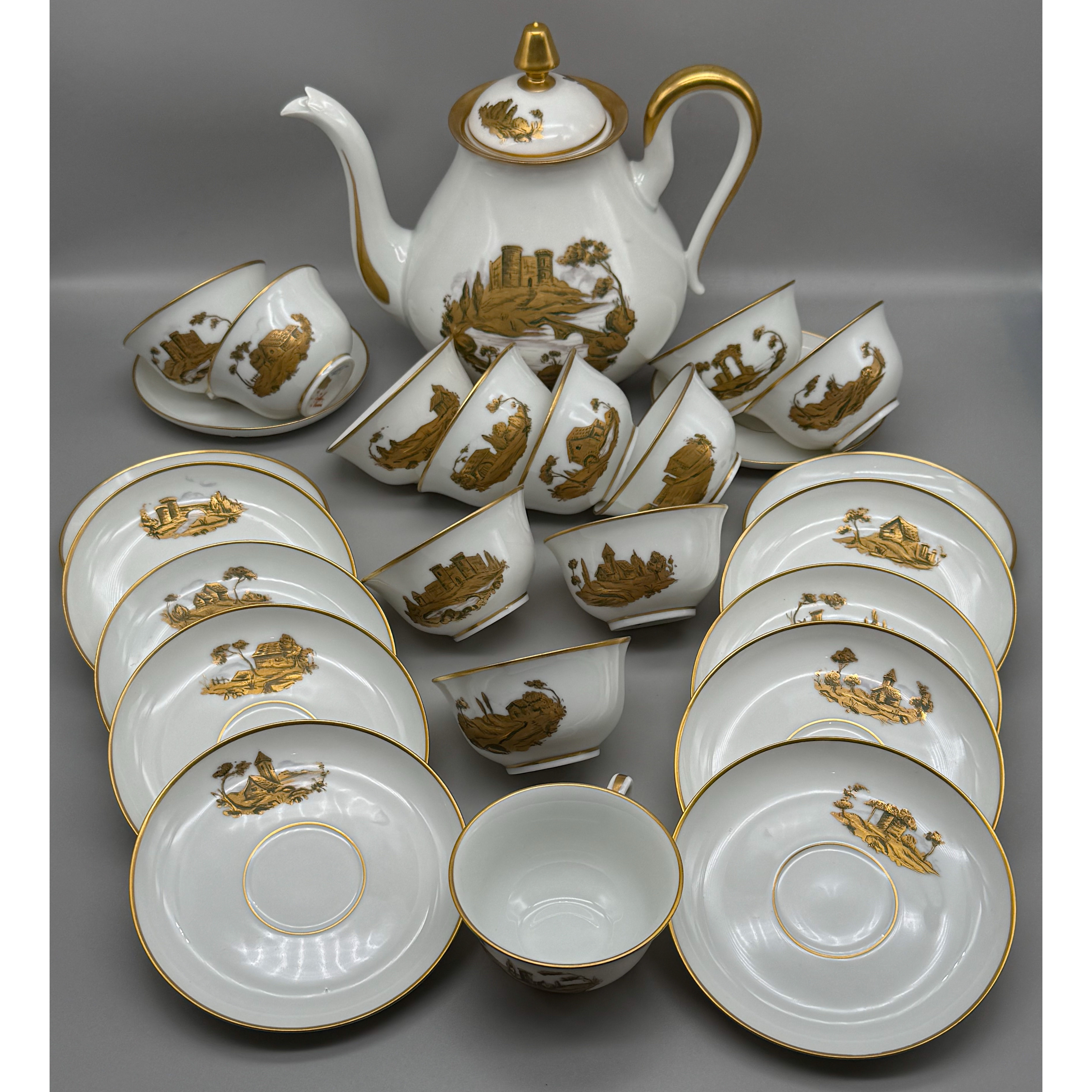 Le Tallec  service à thé 