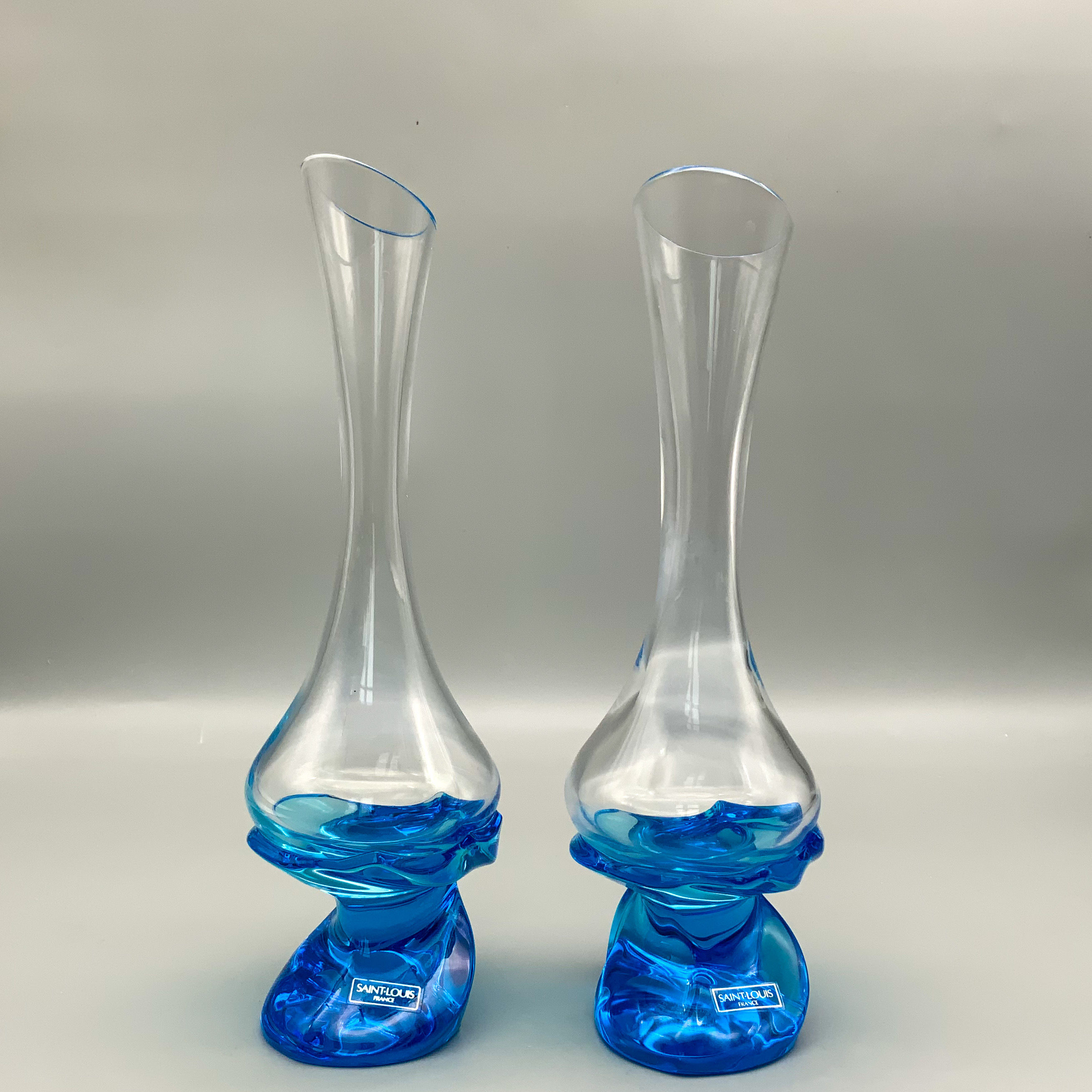 Saint Louis paire de soliflore