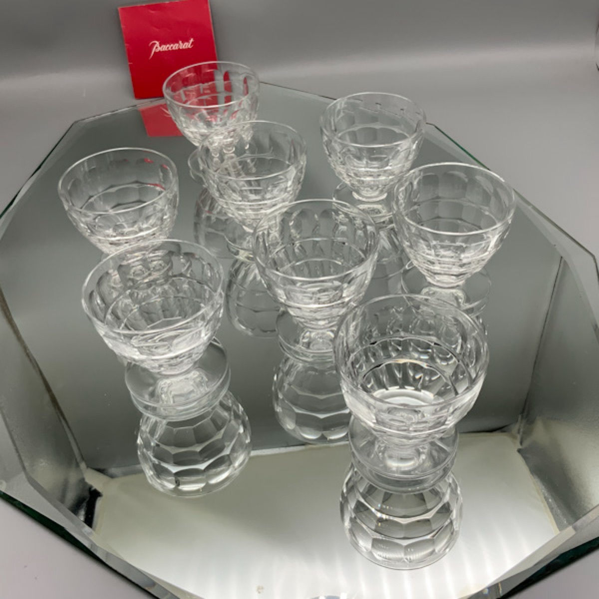 Baccarat 8 verres à porto Charmes