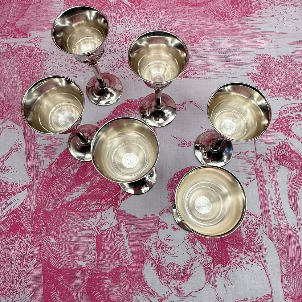 Miniature : 6 verres à vodka 