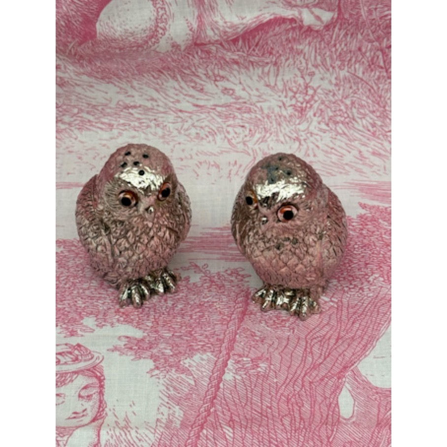 Μικρογραφία: Salière et poivrière chouettes 