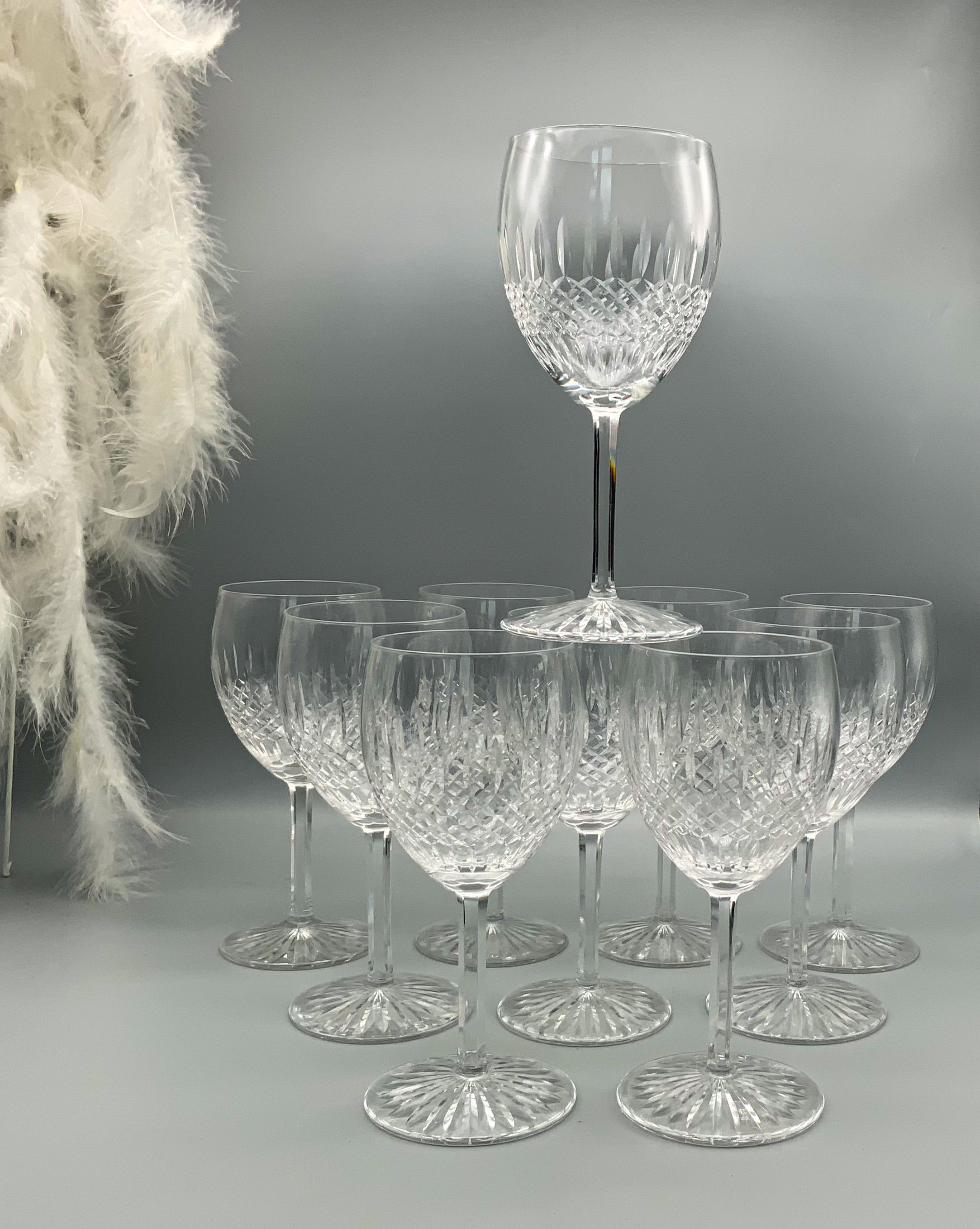 Saint Louis 10 verres à eau Vendôme