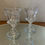 الصورة المصغرة: 2 verres cristal style Charles X