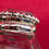 Miniature : Christofle 4 salières Perles cristal et argent