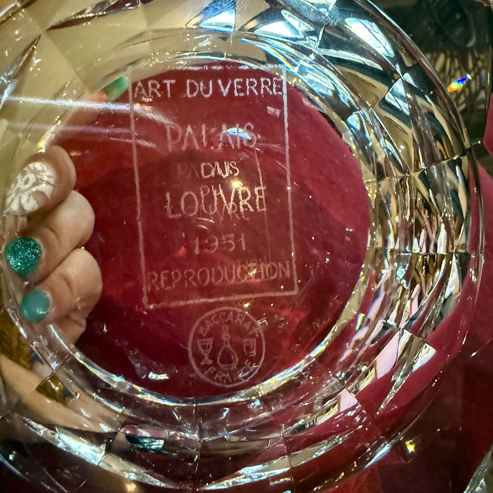 Miniatura: Baccarat coupe /vide poche 