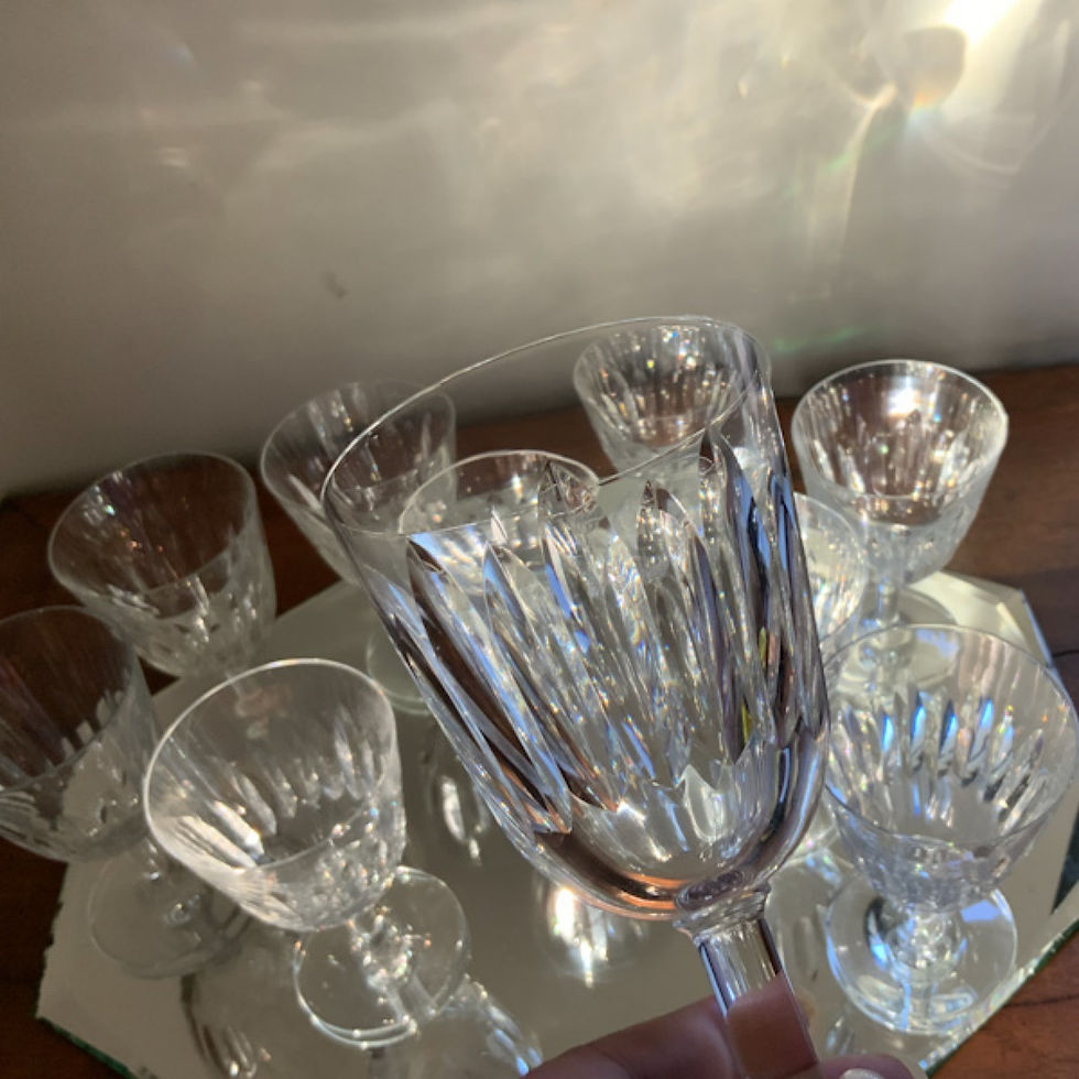 Miniatura: Baccarat 10 verres à eau Cassino