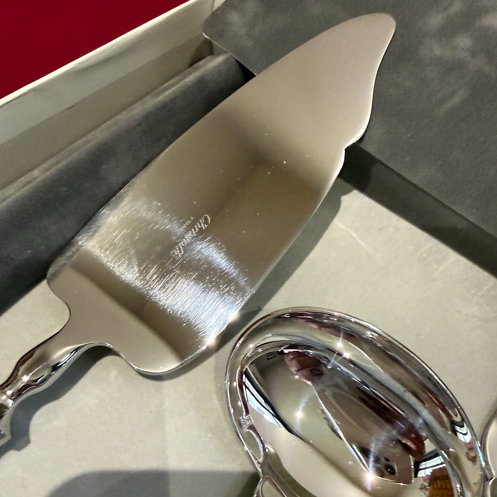 縮圖：Christofle 4 couverts de service Spatours 