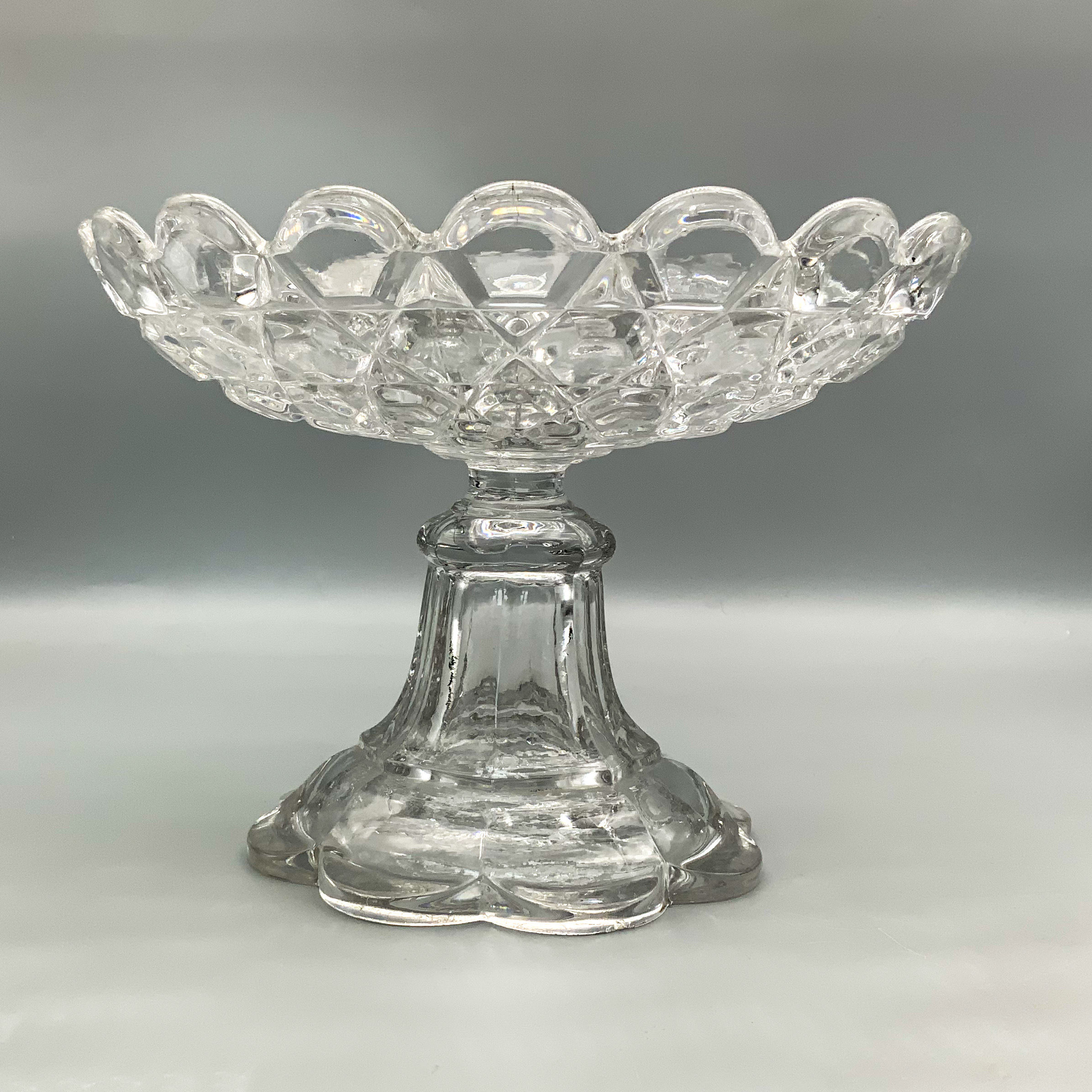 Coupe sur pied cristal