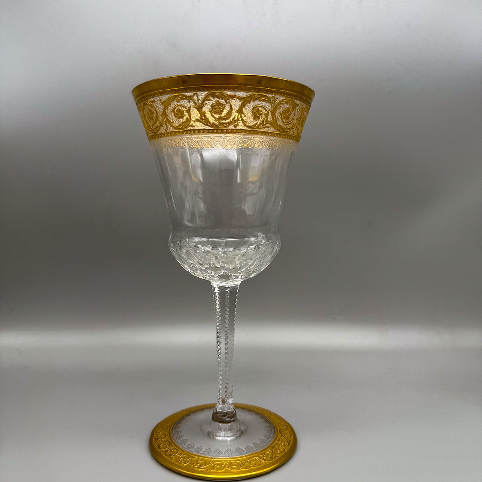 Miniatura: Saint Louis 11 verres à eau Thistle 