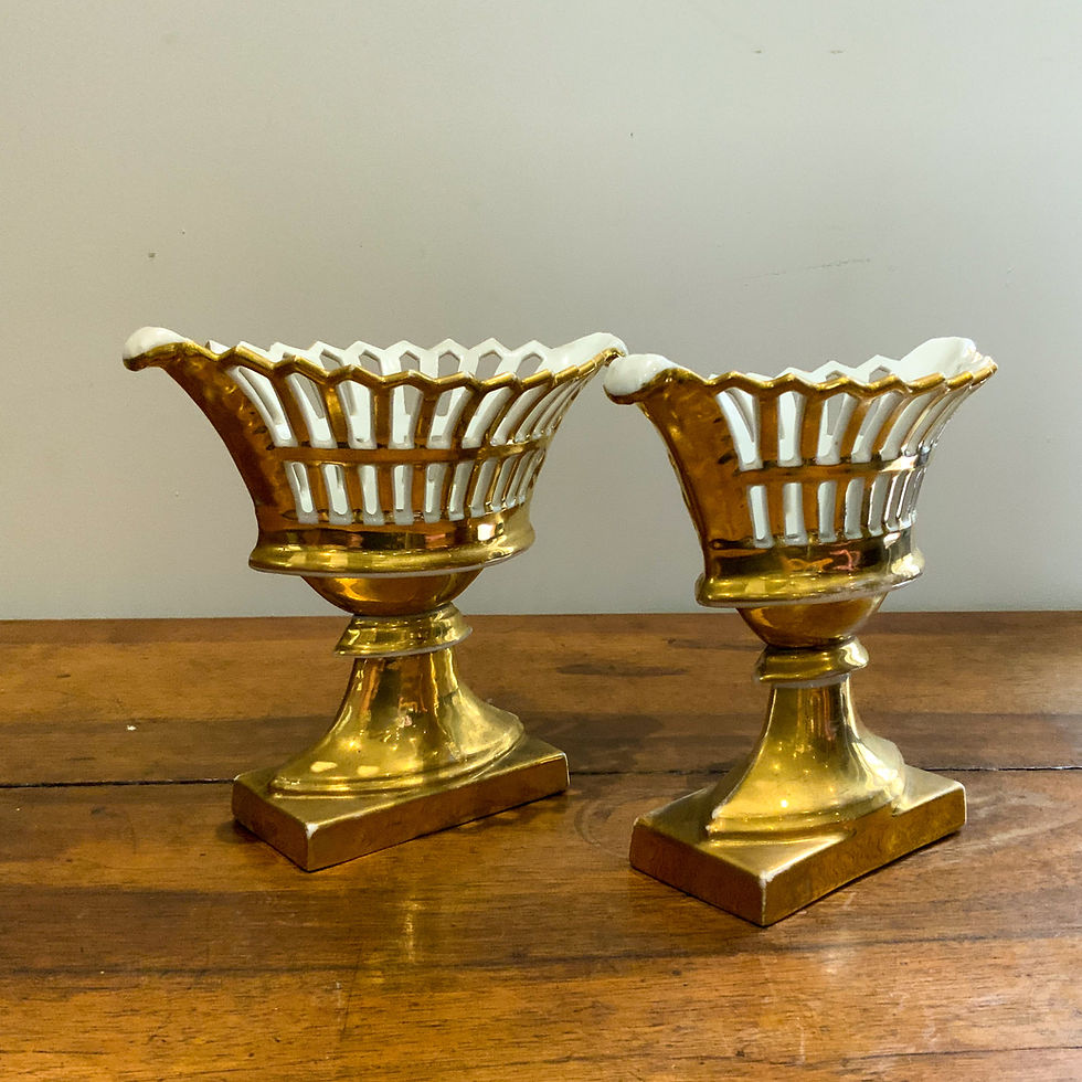 縮圖：Paire de coupes montées Empire