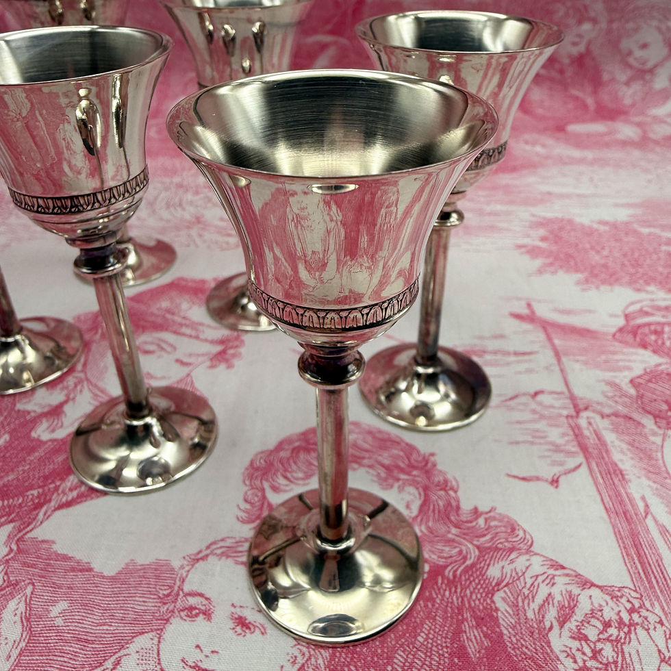 Miniature : 6 verres à vodka 