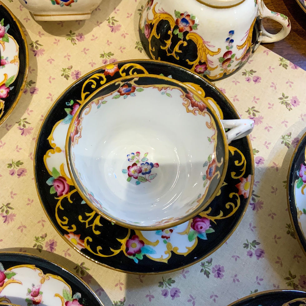 Thumbnail: Service à café Sarreguemines Minton