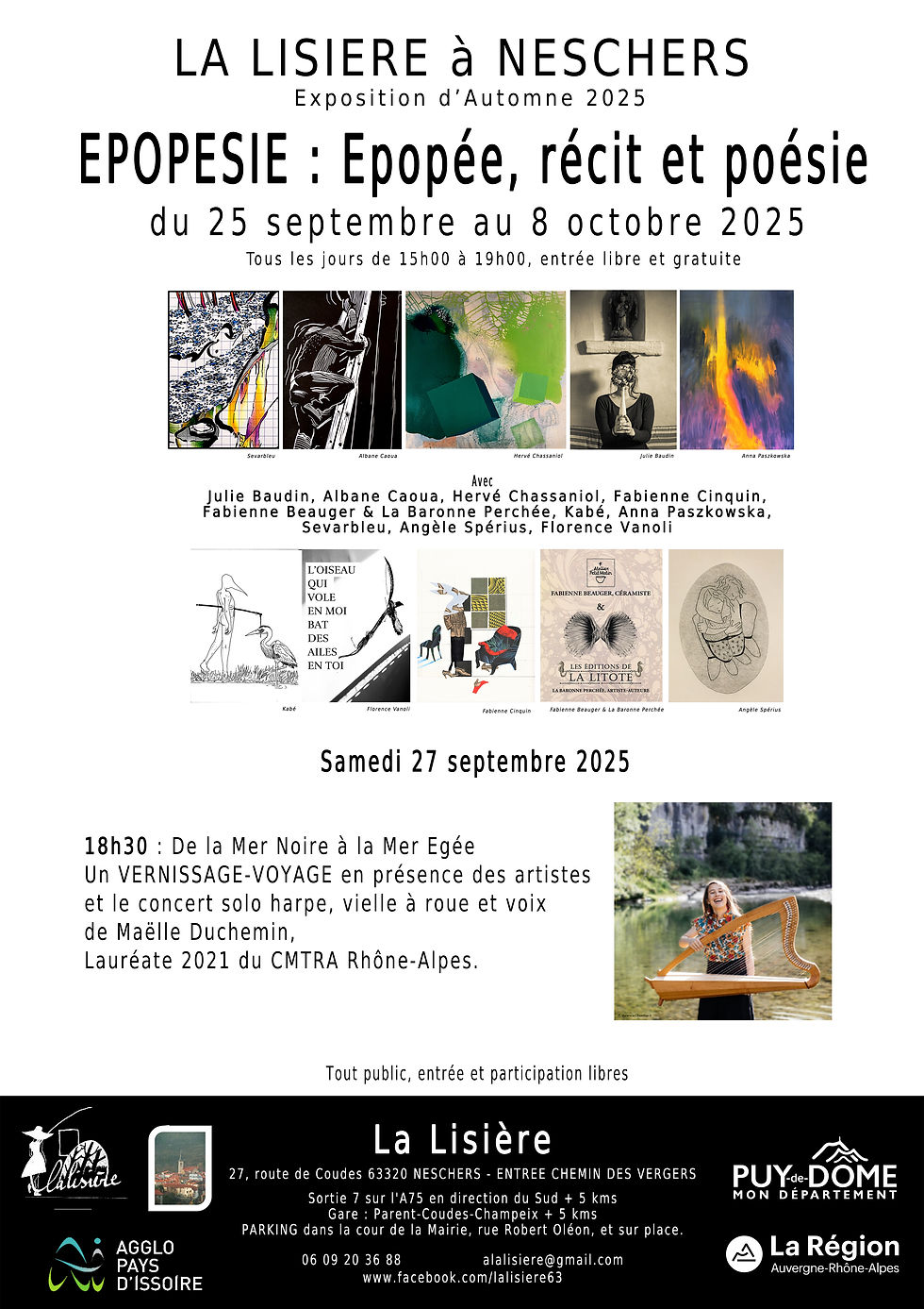 Vernissage-voyage: de la Mer Noire à la Mer Egée