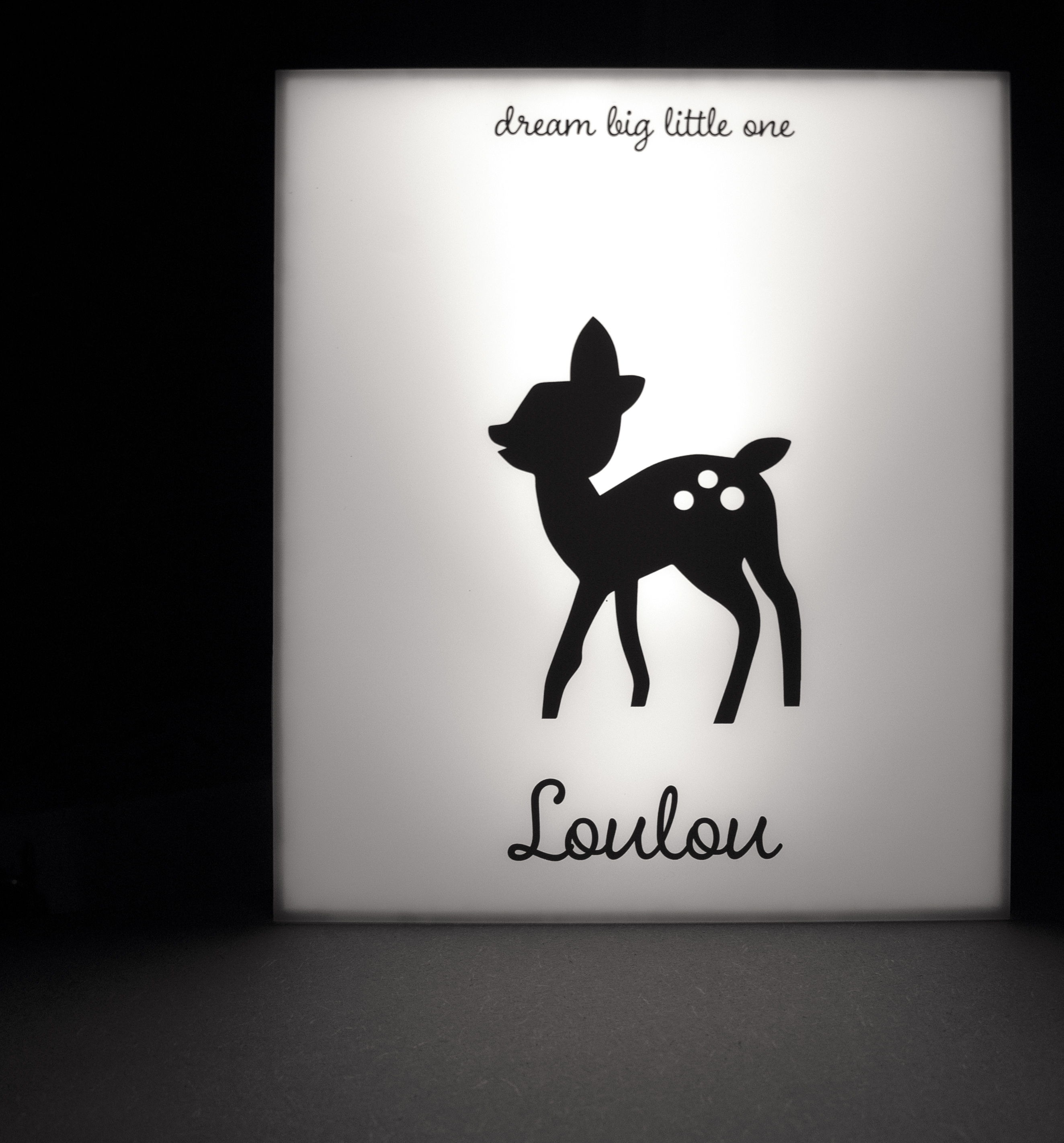lightbox op maat