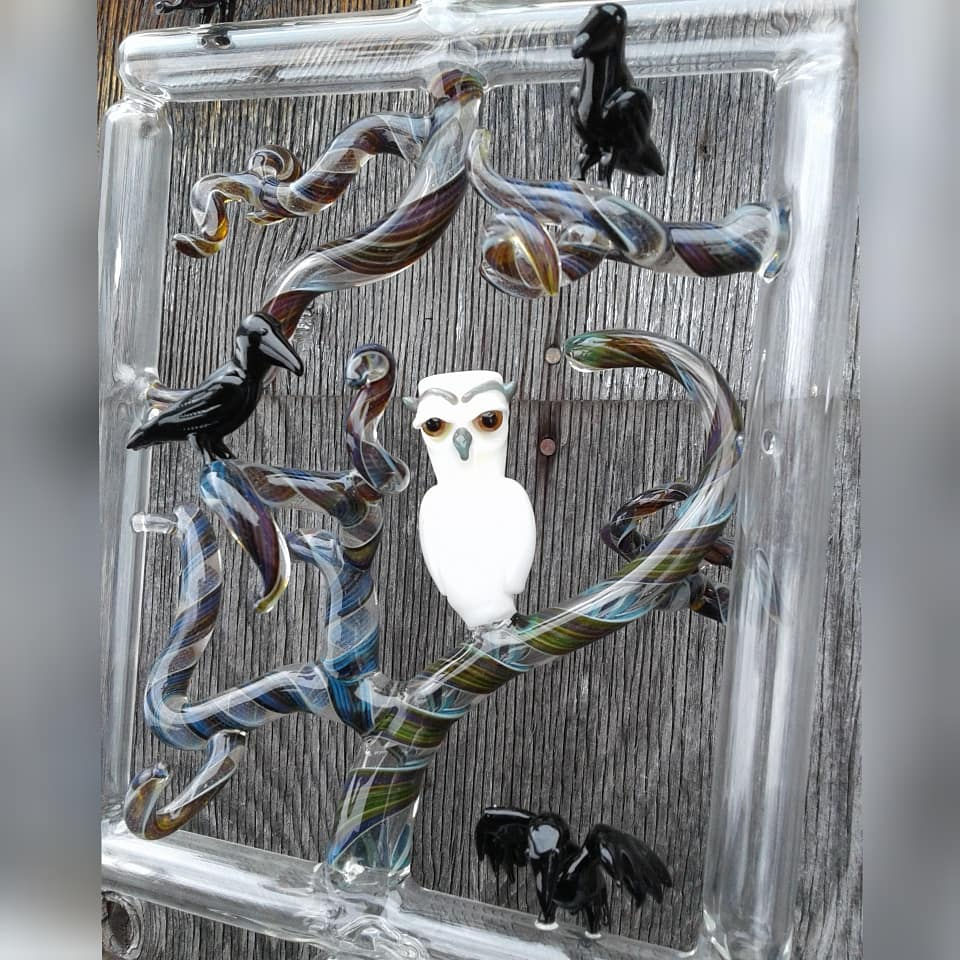 Thumbnail: "Framed" Owls and Crows Recycler