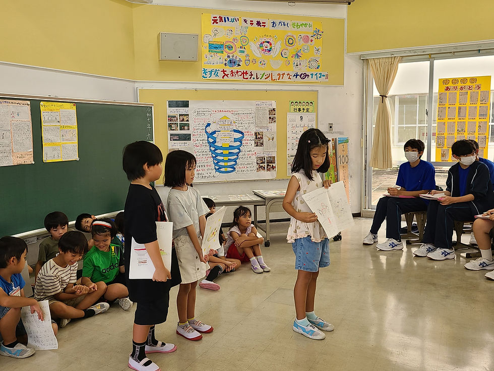 2年生　琉大たんけん発表会