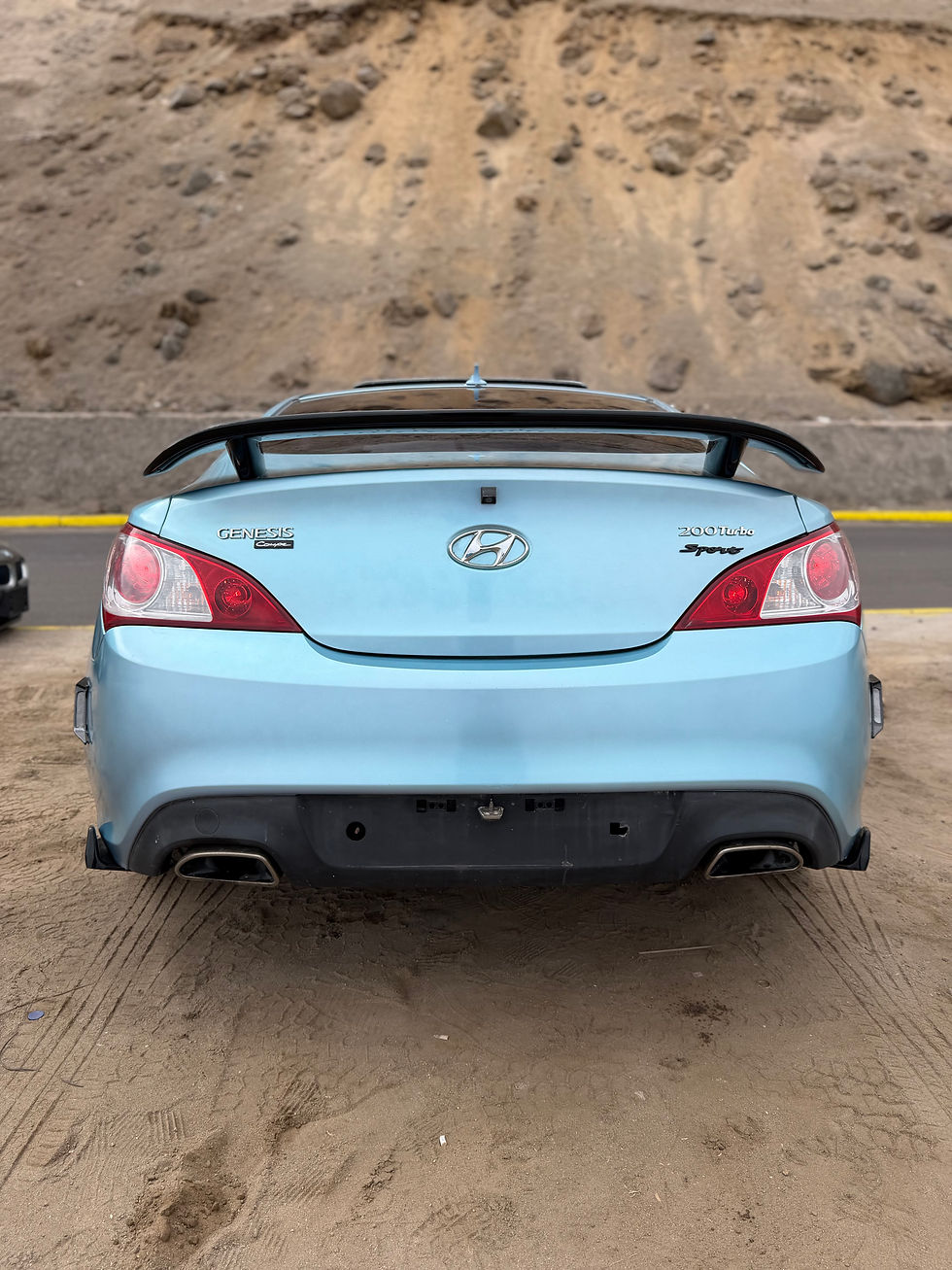 Miniatura: HYUNDAI GÉNESIS COUPÉ 2010 TURBO (VOLANTE ORIGINAL)