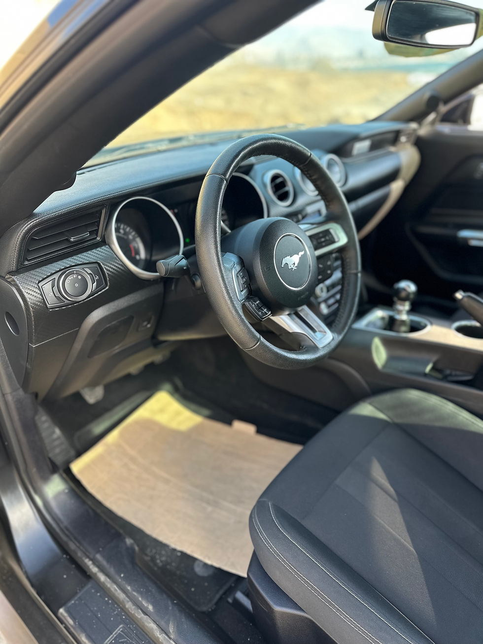 Miniatura: FORD MÚSTANG 2019 TURBO MECÁNICO (VOLANTE ORIGINAL)