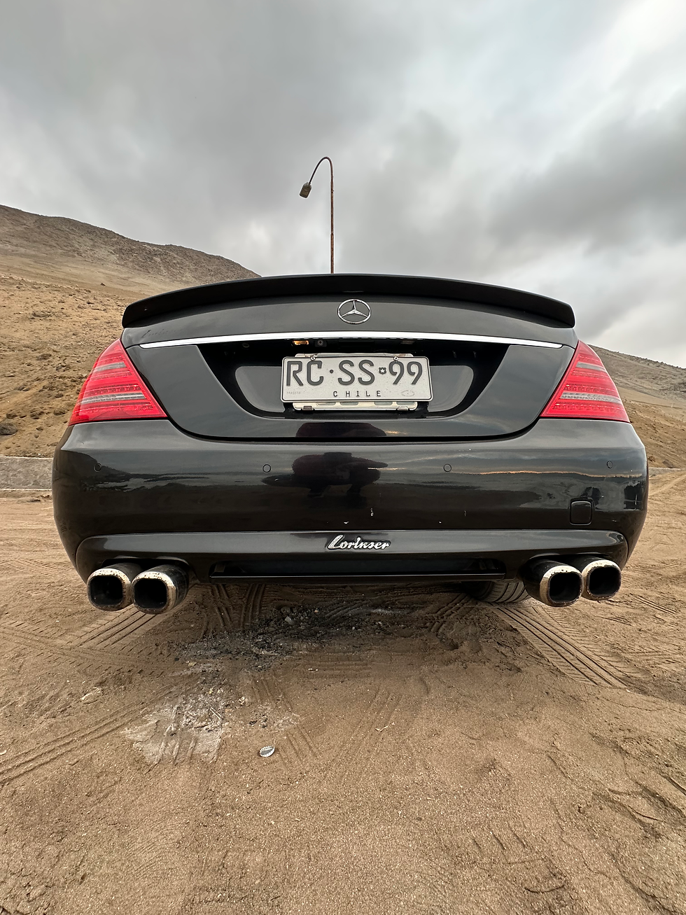 Miniatura: MERCEDES-BENZ S500 LORINSER 2006 v8 (VOLANTE ORIGINAL)