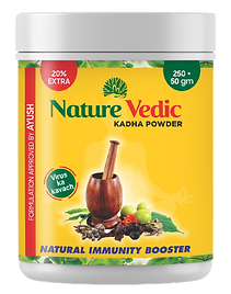 Ayurvedic Immunity Booster Kadha - Kadha with blend of natural herbs boosts your immuniy. Herbal Kadha Powder reliefs in fever, cough, cold and flu.