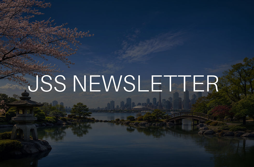 JSS Newsletter 2026 Spring