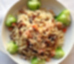 Crabmeat & Mushroom Yi Mein 蟹肉干燒伊麵