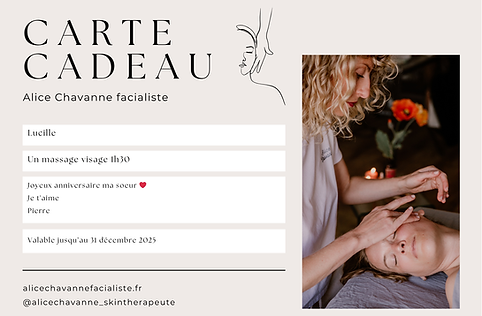 carte cadeau kobido facialiste biarritz