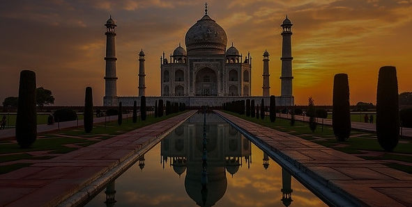 Free Taj Mahal Reflection Image - Taj Ma