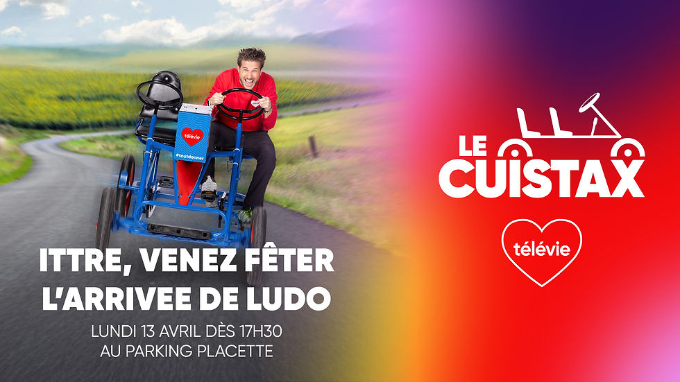 Ittre fête l’arrivée du Cuistax du Télévie