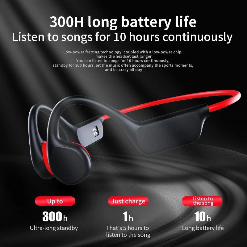 Miniatura: Bone Conduction Bluetooth Headset IPX8 for Sports
