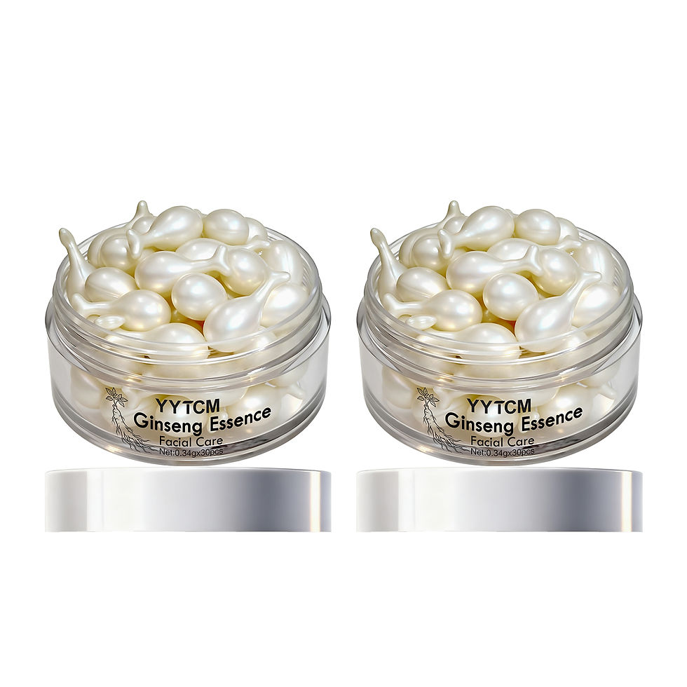 Thumbnail: Ginseng Essence Capsules, Moisturizing and Firming Essence Serum, Contains Squal
