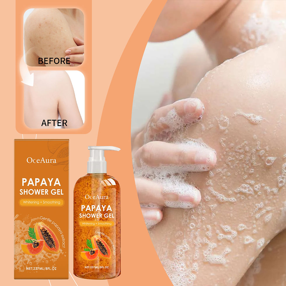 Thumbnail: Papaya Whitening Shower Gel Exfoliating Fade Pigmentation Lasting Aroma Refreshi