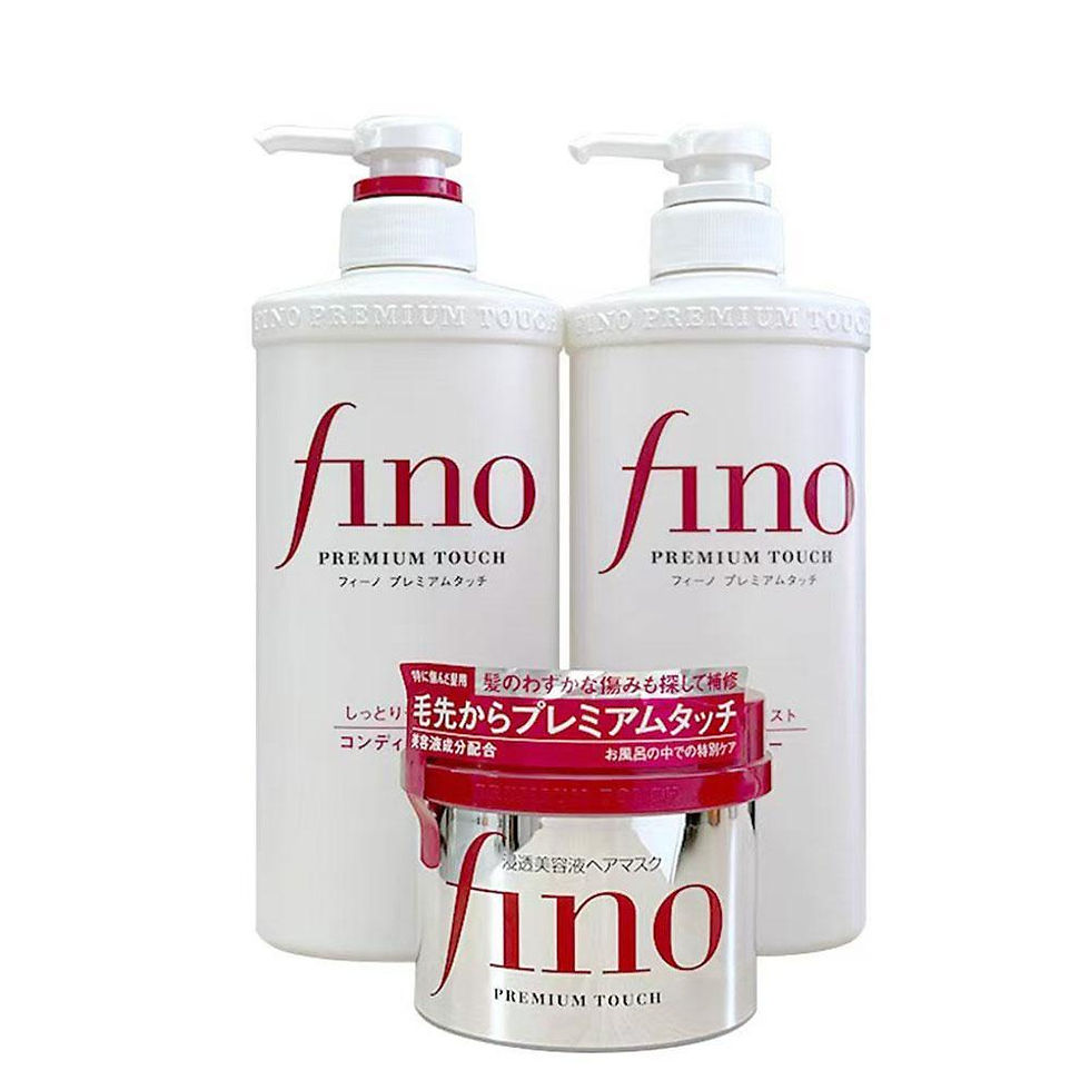 Thumbnail: Fino Hair Care Shampoo Conditioner Hair Mask Oil Cleaning And Oil Control Repair