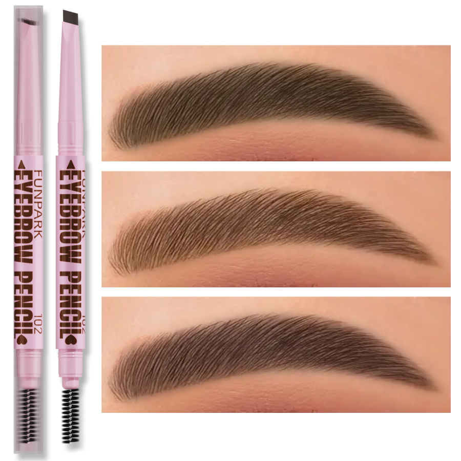 Thumbnail: 2 in 1 Professional Eyebrow Pencil Eye Makeup for Women 5 Colors Waterproof Long