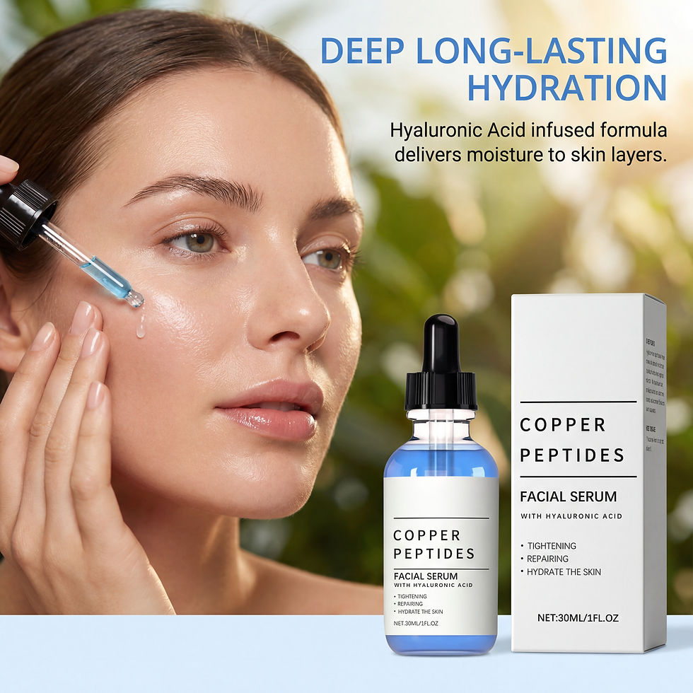 Thumbnail: Copper Titanium Essence Hyaluronic Acid Serum For Sensitive Dry Moisturizing Bri