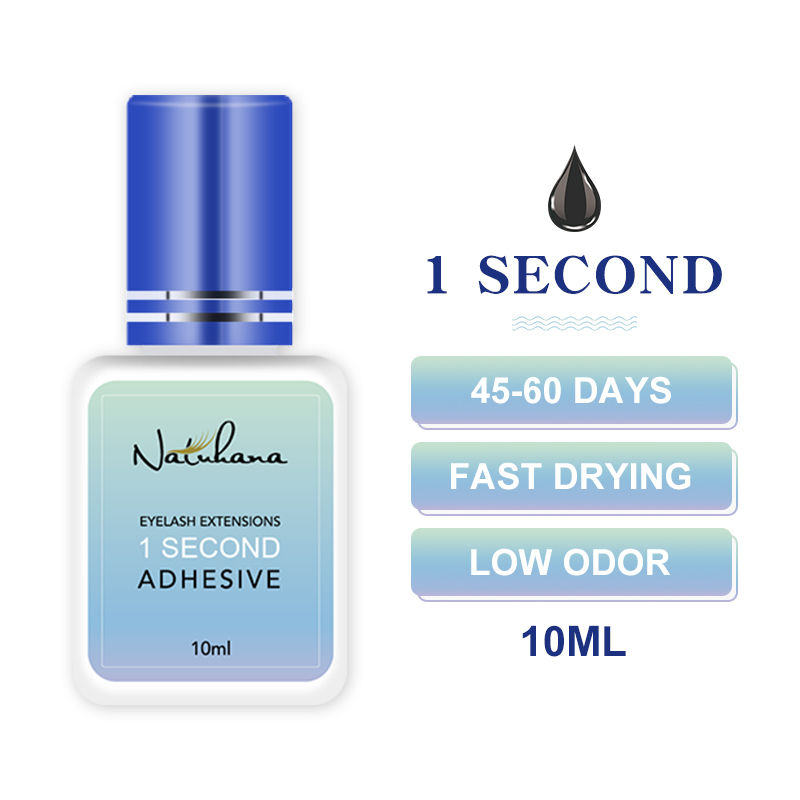 Thumbnail: NATUHANA 5ml 1 Second Fast Drying Strong False Eye Lash Extension Glue Adhesive 
