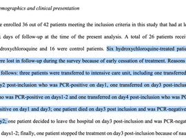 Hydroxychloroquine for COVID-19, how to read the trial and does it work
