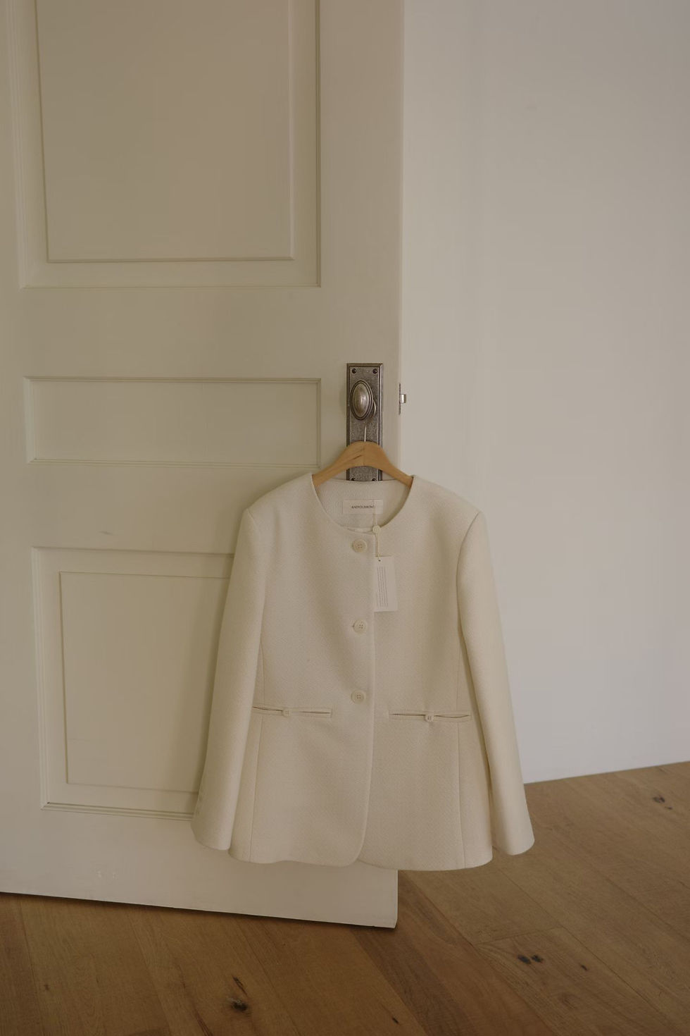 縮圖：Lightweight long coat with a bow