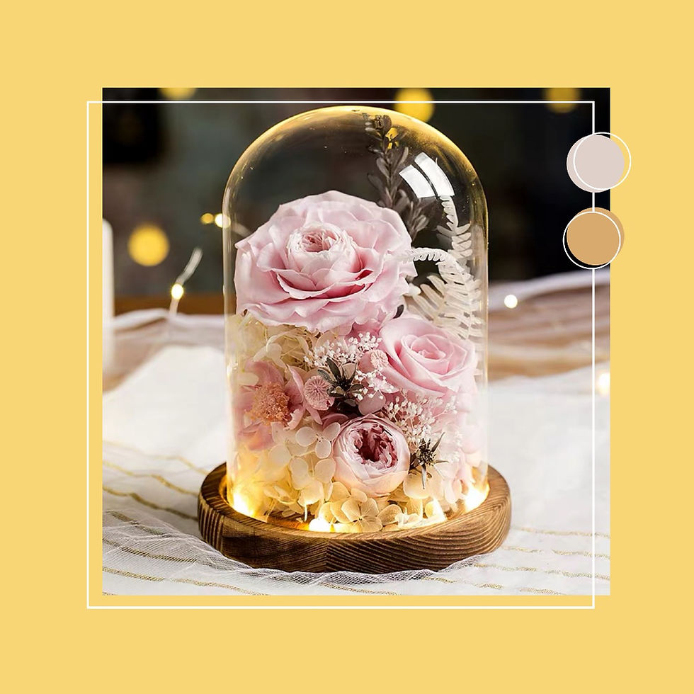 縮圖：Preserved Rose Wood Box