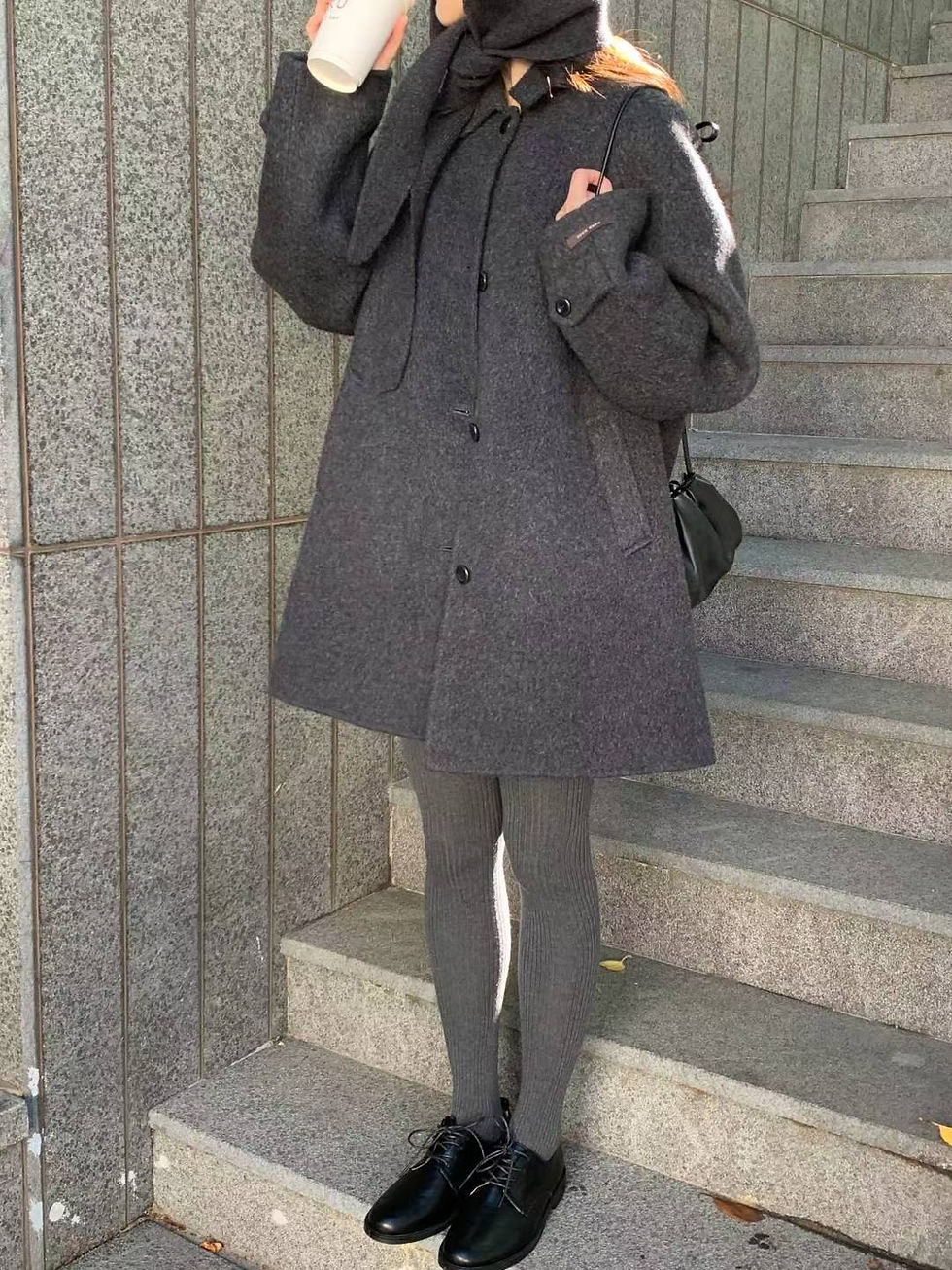 縮圖：Korean loose-fitting coats