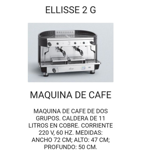 Cafetera Bezzera Mod Ellisse 2 grupos | MSYIRETHX3