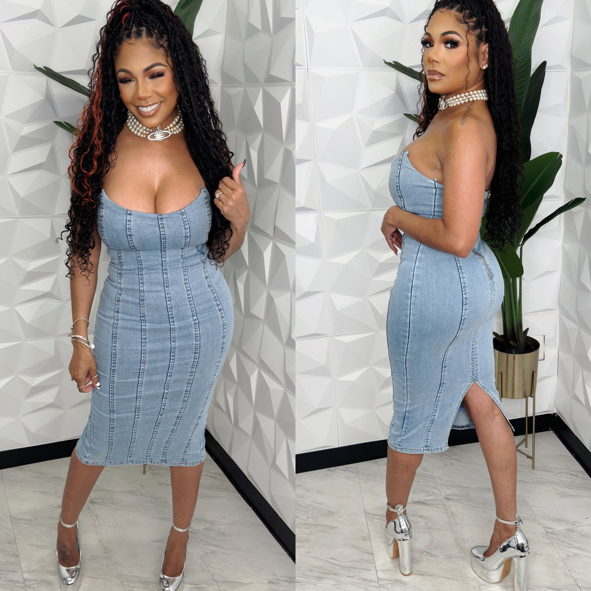 VANESSA (Denim Dress)